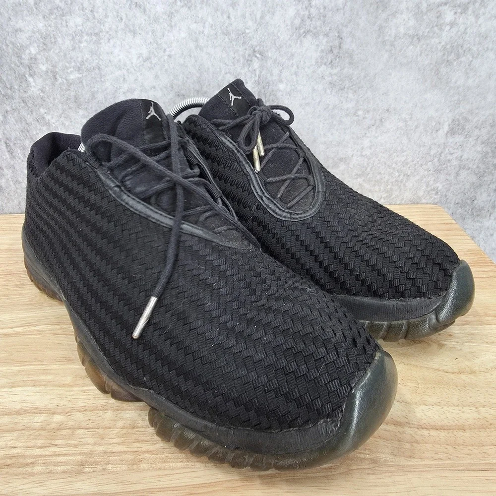 Jordan Future Low  Gamma Woven Sneakers Mens 12 Black Low Top‎ Shoes 718948-005